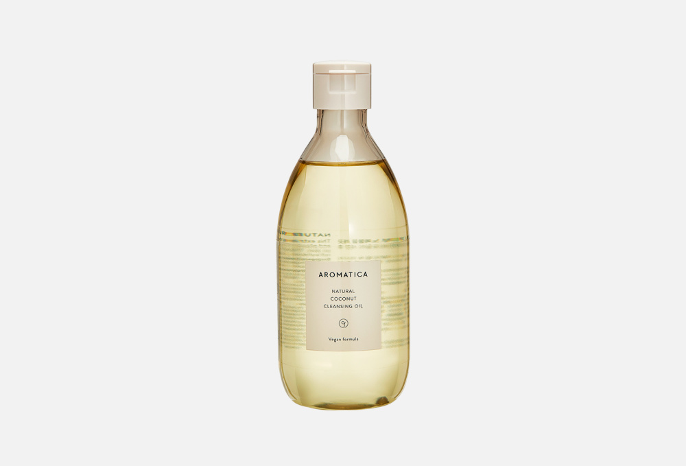 Гидрофильное масло для снятия макияжа AROMATICA Natural Coconut Cleansing Oil 300 мл