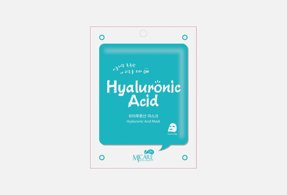 Тканевая маска для лица MIJIN CARE Hyaluronic Acid 22 гр