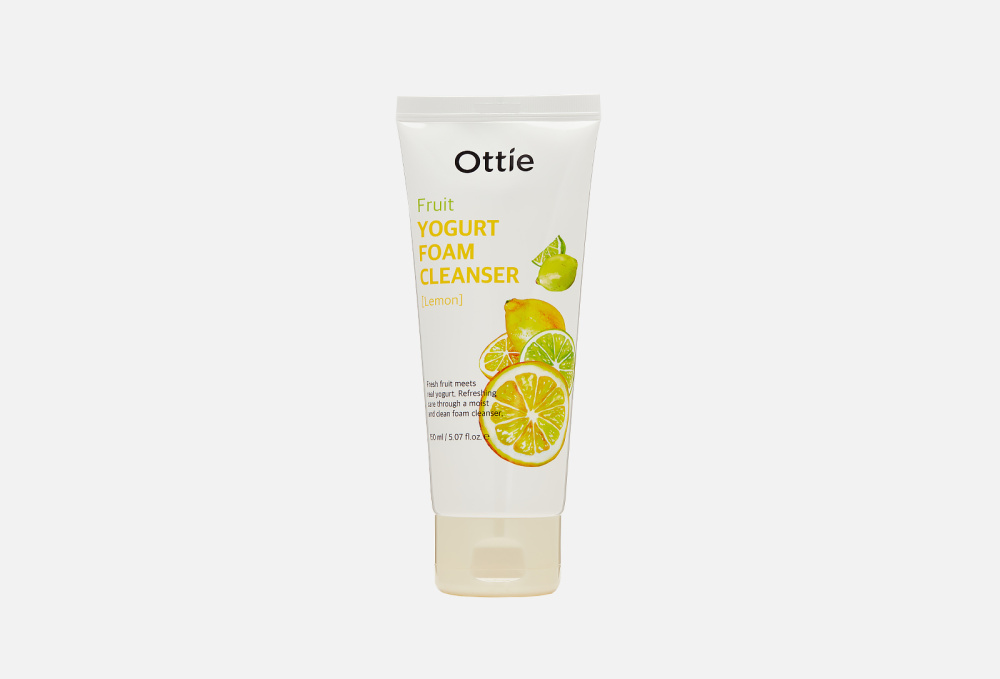 Очищающая пенка для лица OTTIE Fruit Yogurt Foam Cleanser Lemon 150 мл