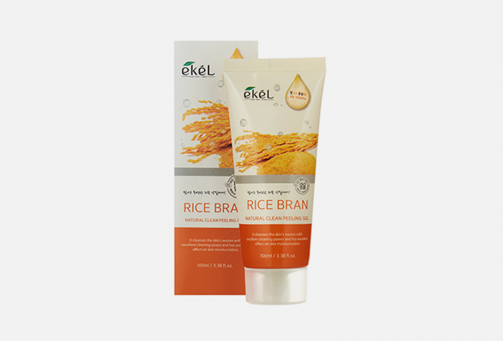 Пилинг-скатка с экстрактом риса EKEL Natural Clean Peeling Gel Rice Bran 100 мл
