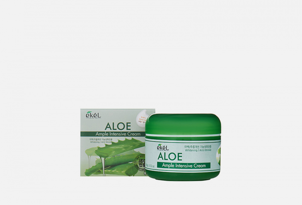Крем для лица EKEL Ample Intensive Cream Aloe 100 гр