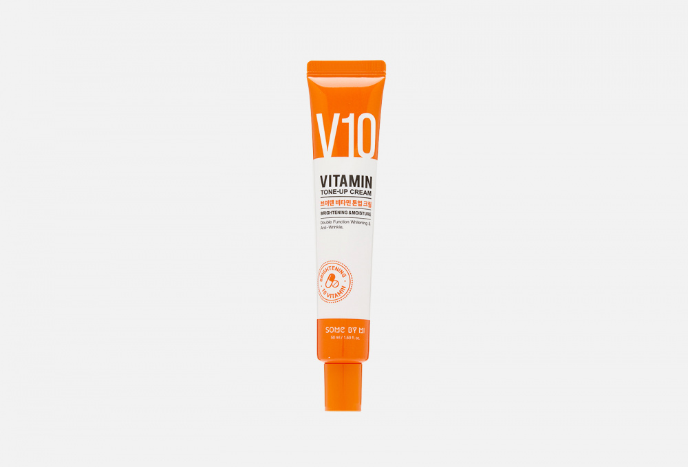 Фото - Крем для лица с витаминным комплексом SOME BY MI V10 Vitamin Tone-up Cream 50 мл a pieu bad vita cream крем для лица с витаминным комплексом 50 г