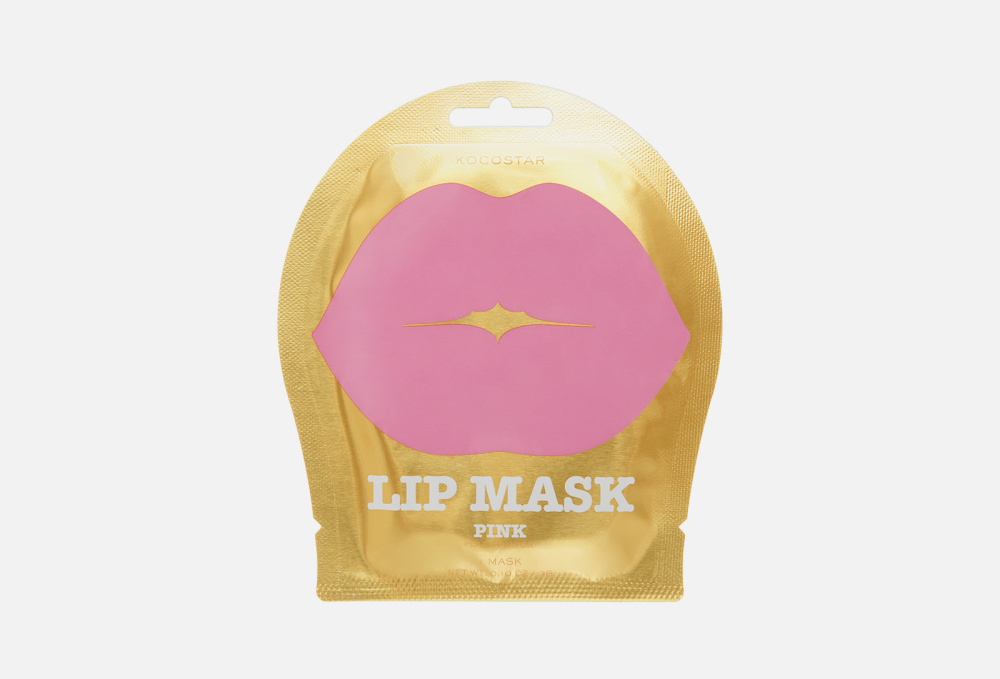 Гидрогелевая маска для губ KOCOSTAR Pink 1 шт
