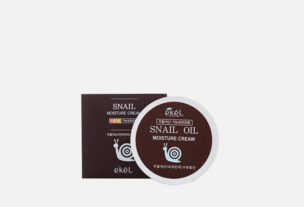 Увлажняющий крем для лица с муцином улитки EKEL Moisture Cream Snail 100 гр