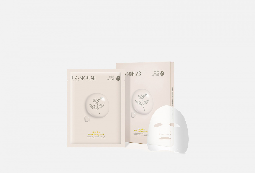 Маска CREMORLAB Herb Tea Pure Calming Mask 5 шт