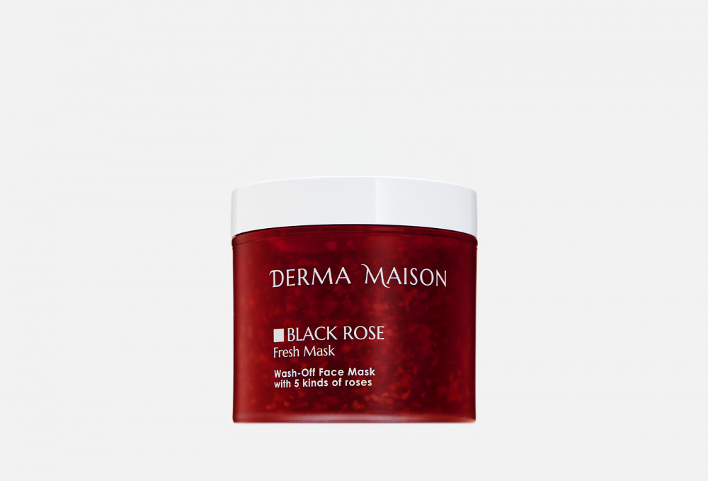 Тонизирующая маска с экстрактом розы и комплексом ферментов MEDI PEEL Derma Maison Black Rose 230 гр