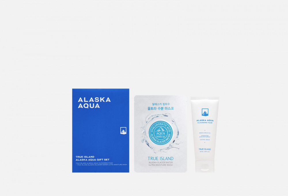 Подарочный набор TRUE ISLAND Alaska Aqua Gift Set