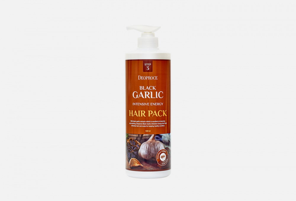 Маска для волос DEOPROCE Black Garlic Intensive Energy Hair Pack 1000 мл