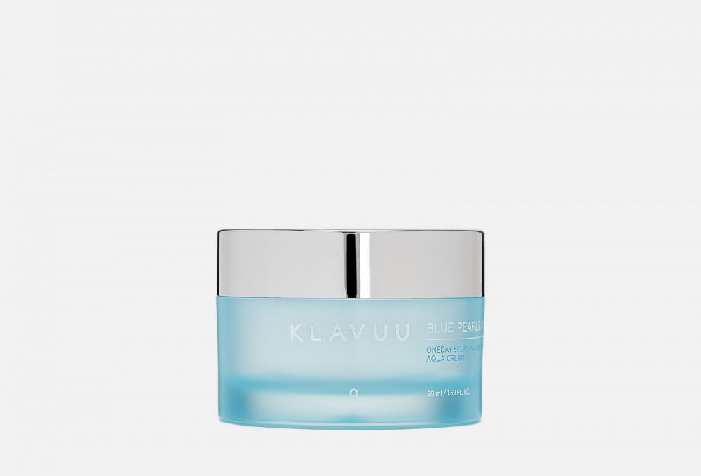 Крем для глубокого увлажнения кожи KLAVUU Blue Pearlsation Oneday 8cups Marine Collagen Aqua Cream 50 мл