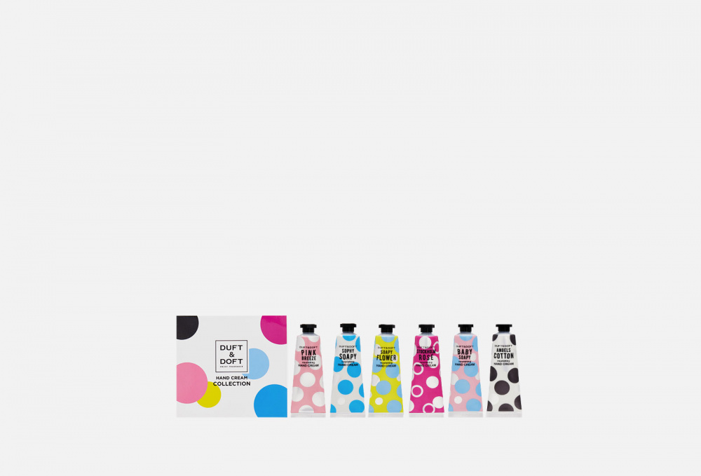 Набор кремов для рук DUFT & DOFT Perfumed Hand Cream Collection 6 мл