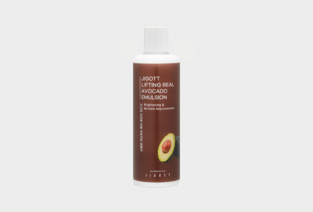 Питательная эмульсия для лица JIGOTT Lifting Real Avocado Emulsion 300 мл