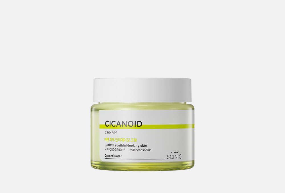 Антивозрастной крем с циканоидом для лица SCINIC Cicanoid Cream 80