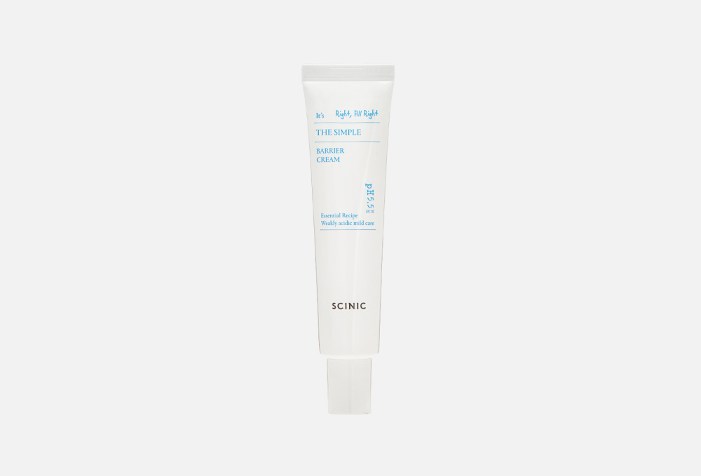 Защитный крем для чувствительной кожи SCINIC The Simple Barrier Cream 40 мл