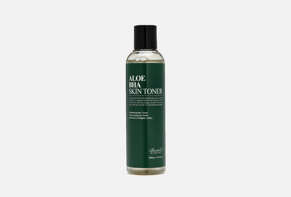 Тонер для лица с алоэ и салициловой кислотой BENTON Aloe Bha Skin Toner 200