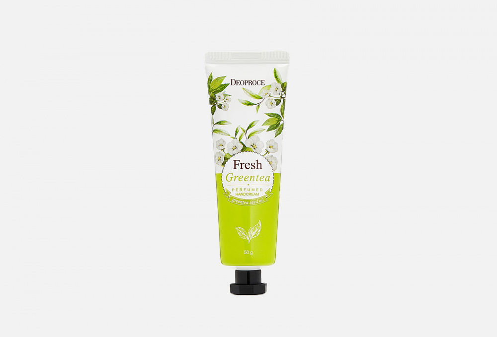Крем для рук DEOPROCE Fresh Greentea Perfumed Handcream 50 гр