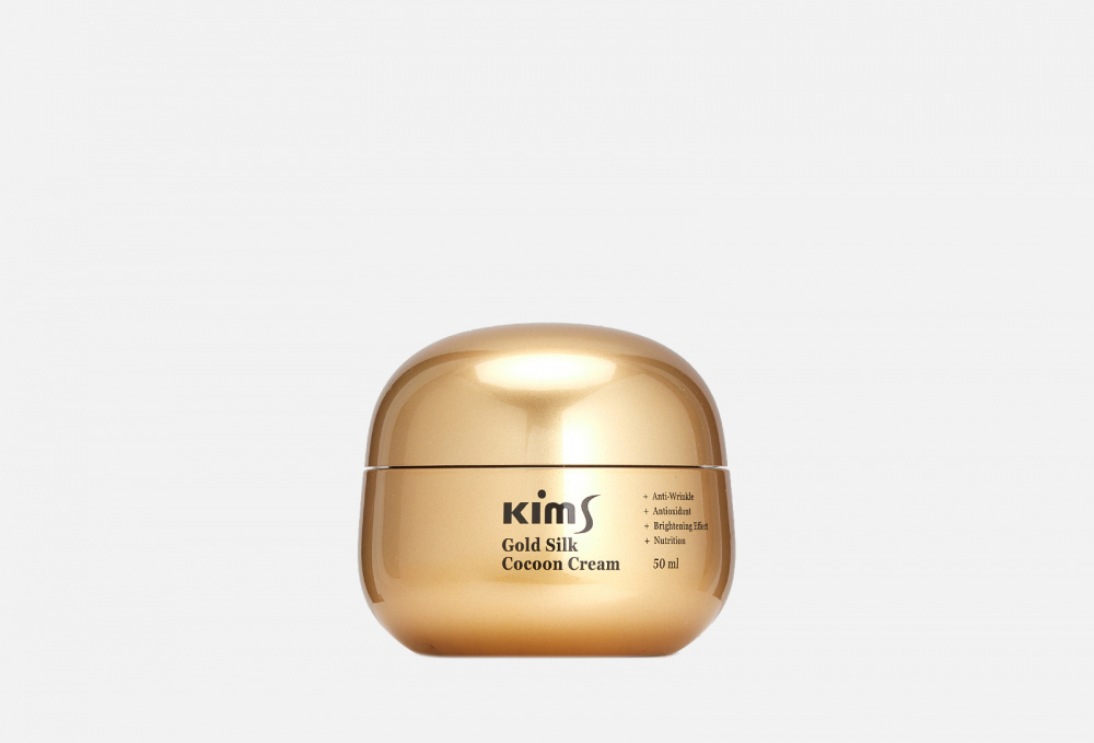 Kims Крем антивозрастной д/лица с протеинами кокона шелкопряда Gold Silk Cocoon Cream 50мл