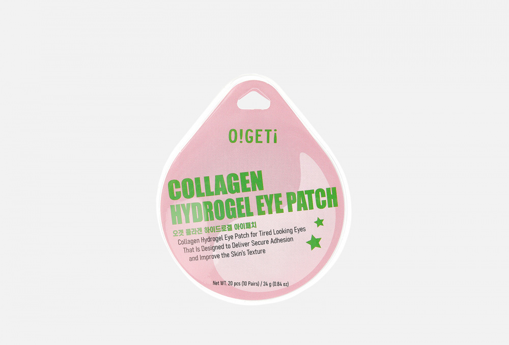 Гидрогелевые патчи с коллагеном O!GETI Collagen Hydrogel Eye Patch 20