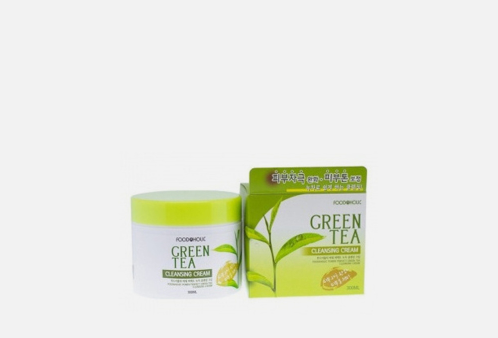 Очищающий крем для лица FOODAHOLIC Green Tea 300 мл