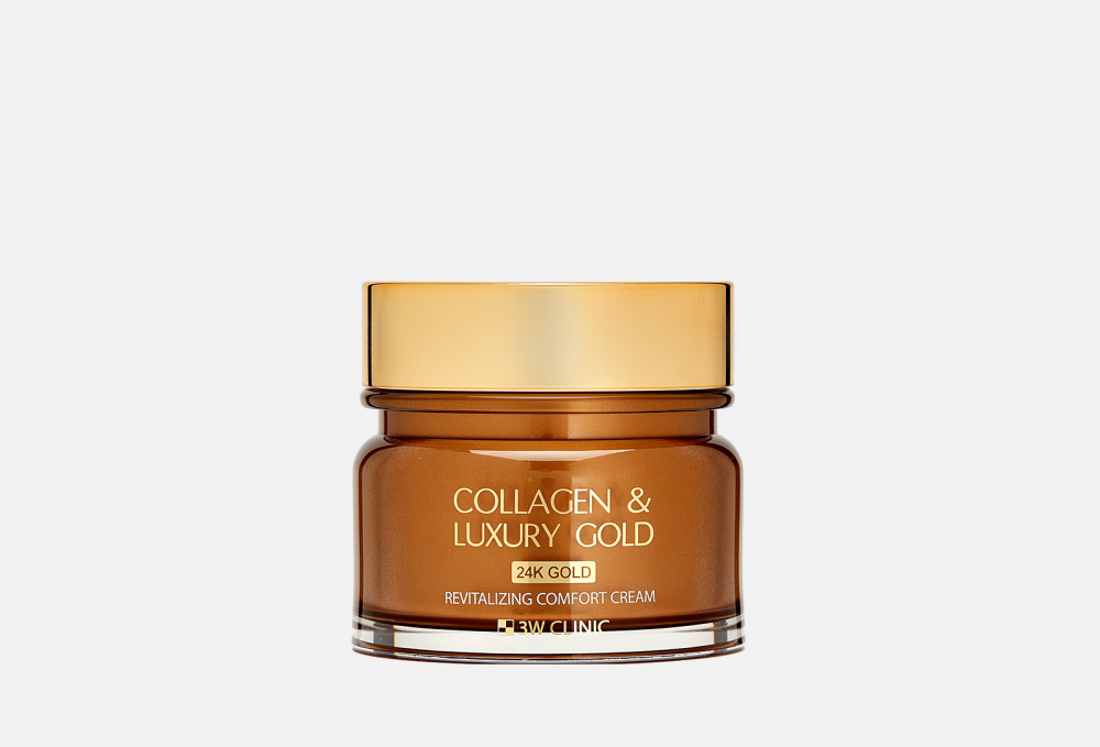 Крем 3W CLINIC Collagen & Luxury Gold Cream 100 мл