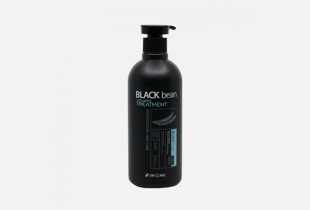 Восстанавливающая Маска для волос 3W CLINIC Black Bean Vitalizing 500 мл