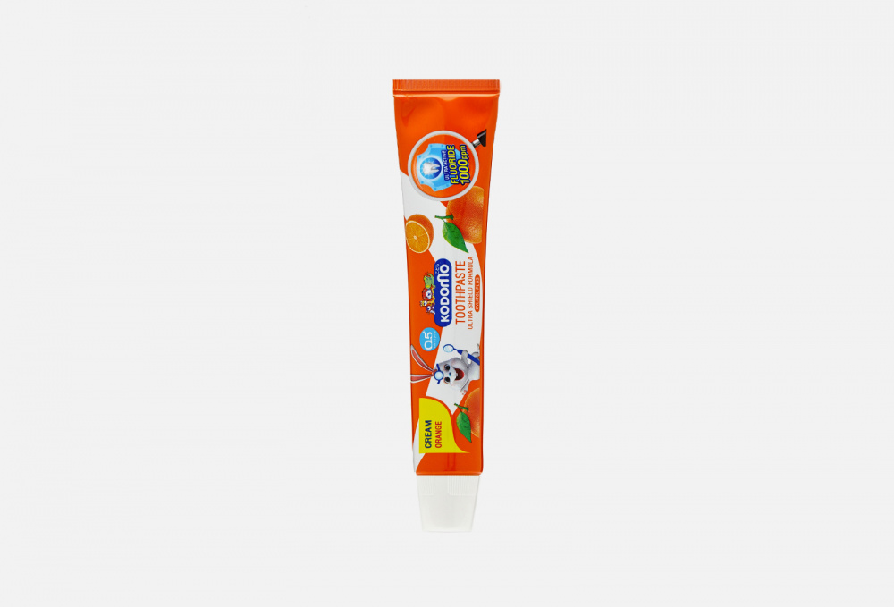 LION Thailand Kodomo паста зубная для детей с 6 месяцев с ароматом апельсина, 40 г