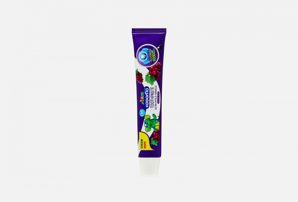 Зубная паста для детей с 6 месяцев с ароматом винограда