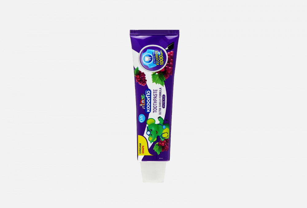 Зубная паста для детей с 6 месяцев с ароматом винограда LION Kodomo 65 гр