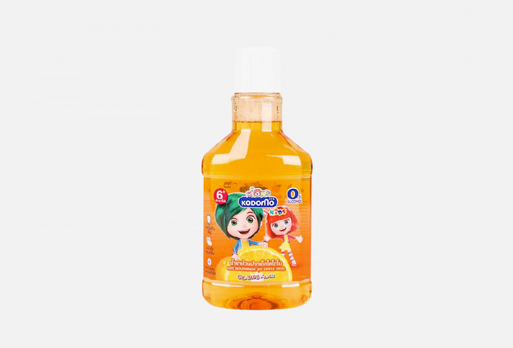 Ополаскиватель для полости рта для детей  с 6 лет с ароматом апельсина LION THAILAND - фото 1