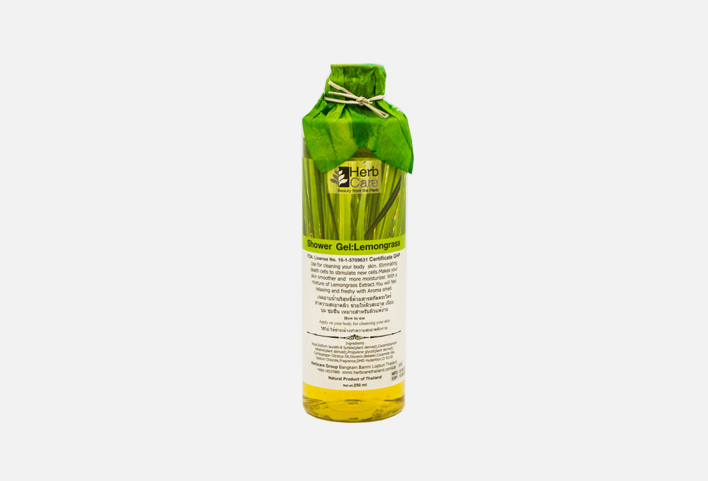 Гель для душа HERBCARE Shower Gel: Lemongrass 250 мл