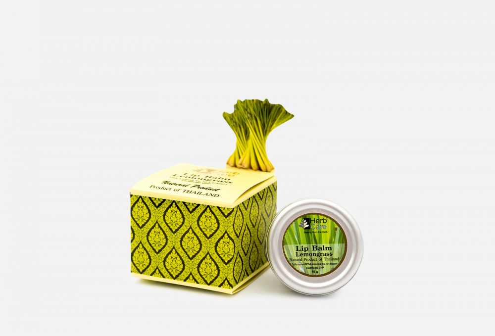Бальзам для губ HERBCARE Lip Balm: Lemongrass 10 гр