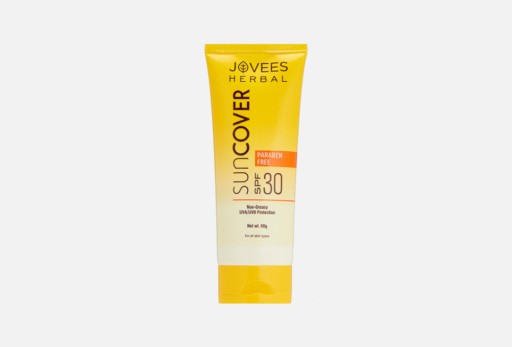 Солнцезащитный крем для лица SPF30 JOVEES Sandalwood Natural Sun Cover 50 гр