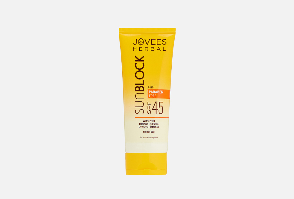 Солнцезащитный крем для лица SPF45 JOVEES