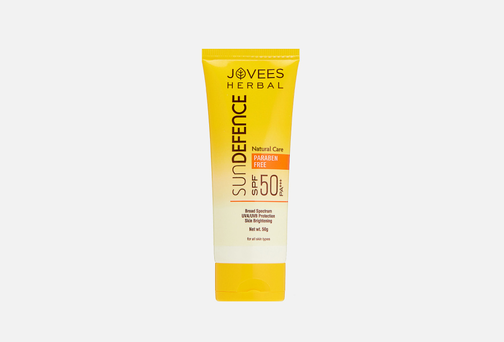 Солнцезащитный крем для лица SPF50 PA+++ JOVEES Sun Defence Cream 50 г