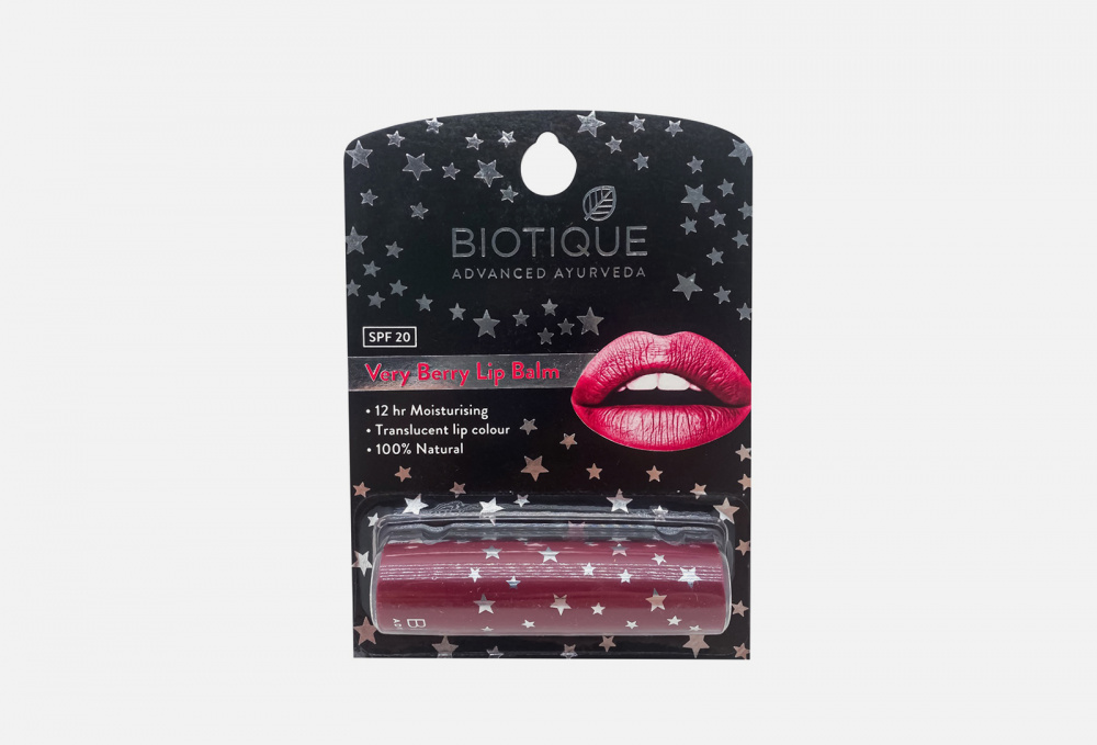 Бальзам-помада для губ BIOTIQUE Berry Lip Balm 4