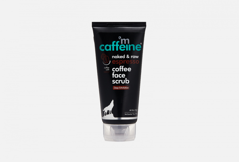 Тонизирующий скраб для лица MCAFFEINE Naked&raw Espresso Coffee Face Scrub 75 гр