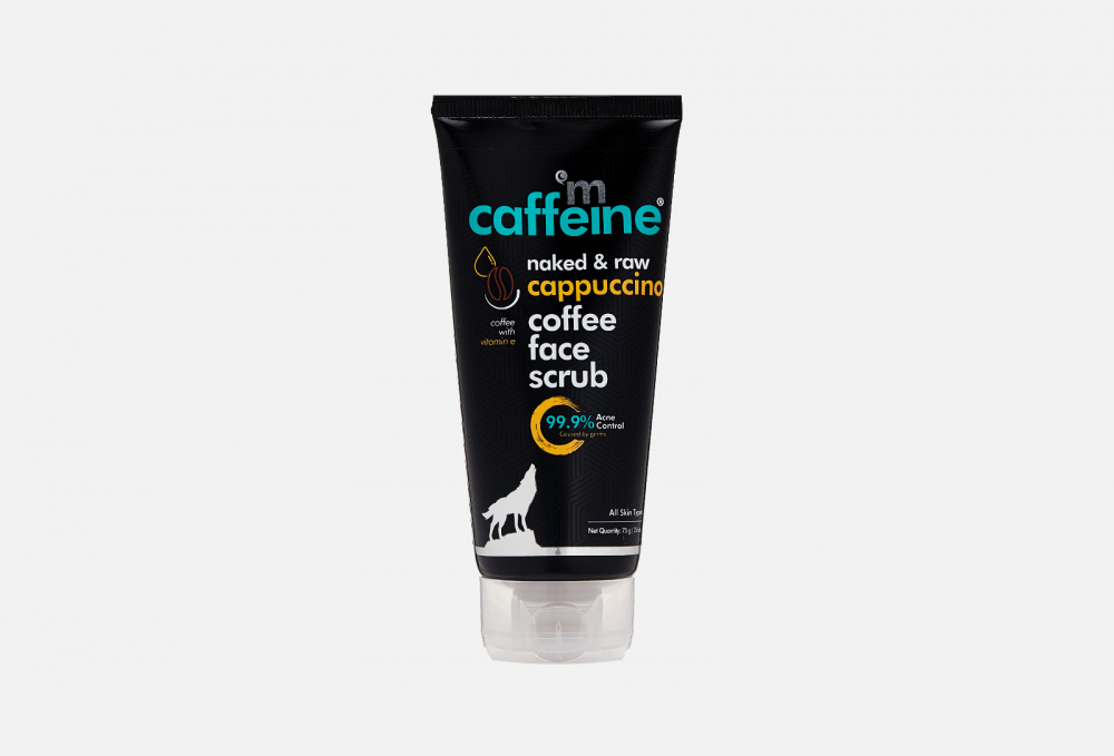 Скраб для лица MCAFFEINE Naked&raw Cappuccino Coffee Face Scrub 75 гр