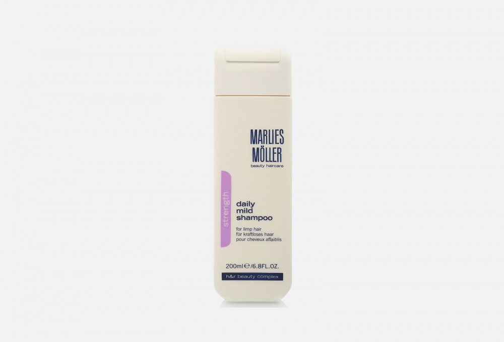 Шампунь для волос MARLIES MOLLER Strength Daily Mild Shampoo 200 мл