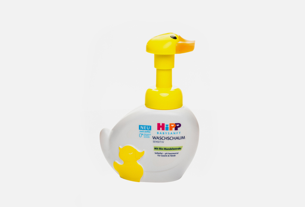 Детская моющая пенка для лица и рук HIPP - фото 1