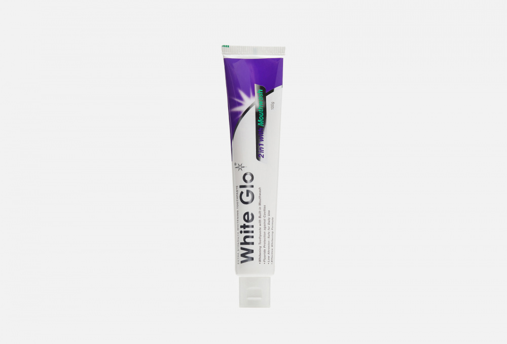 Экстрасильная отбеливающая зубная паста WHITE GLO - фото 1