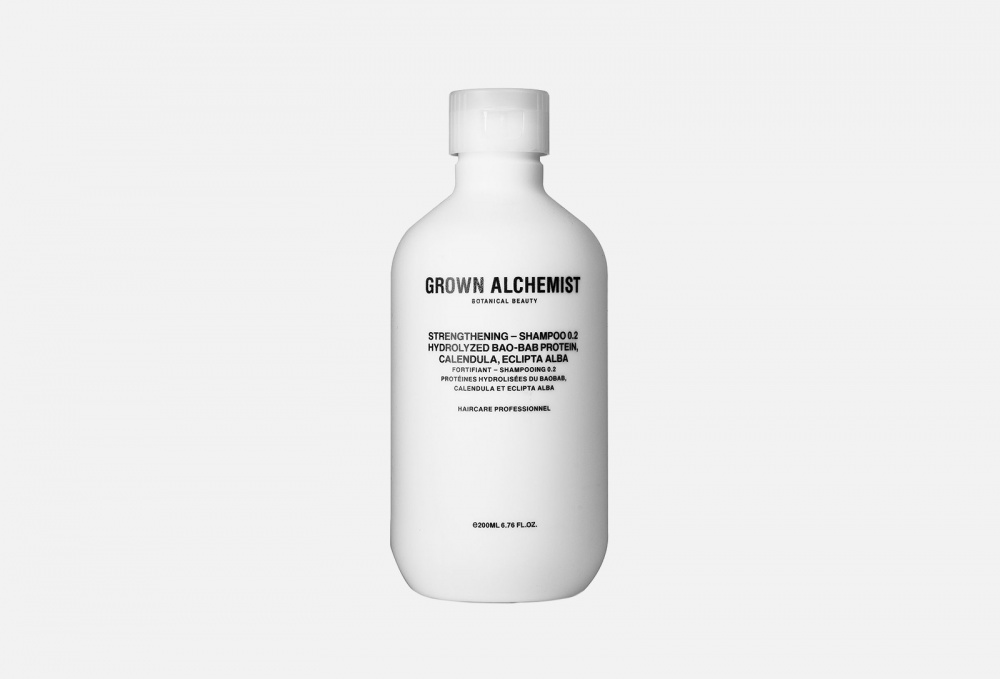 Укрепляющий Шампунь для волос GROWN ALCHEMIST Strengthening — Shampoo 200 мл