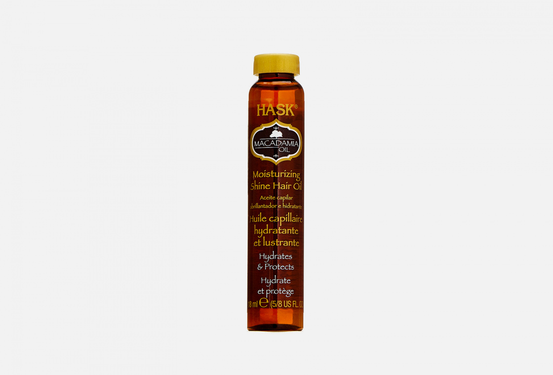 Масло для увлажнения волос с экстрактом Макадамии Hask Macadamia Oil
