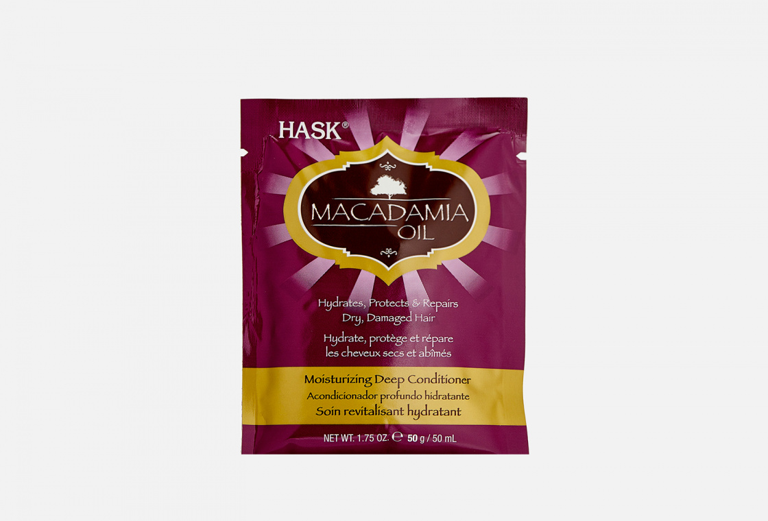 Увлажняющая маска с маслом Макадамии Hask Macadamia Oil