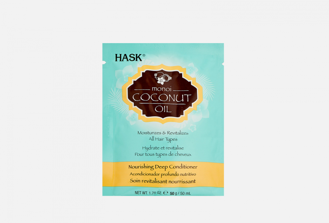 Питательная маска с кокосовым маслом Hask Monoi Coconut Oil