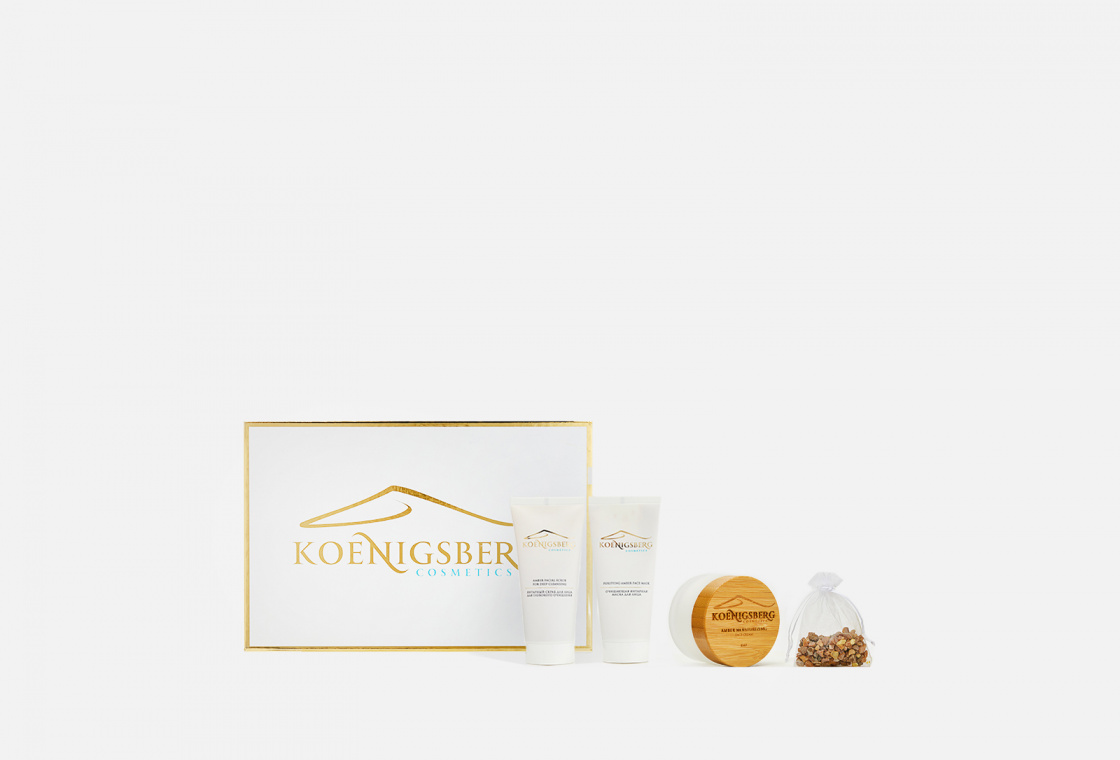 Набор из 3-х средств Koenigsberg cosmetics Amber gift set of 3 products