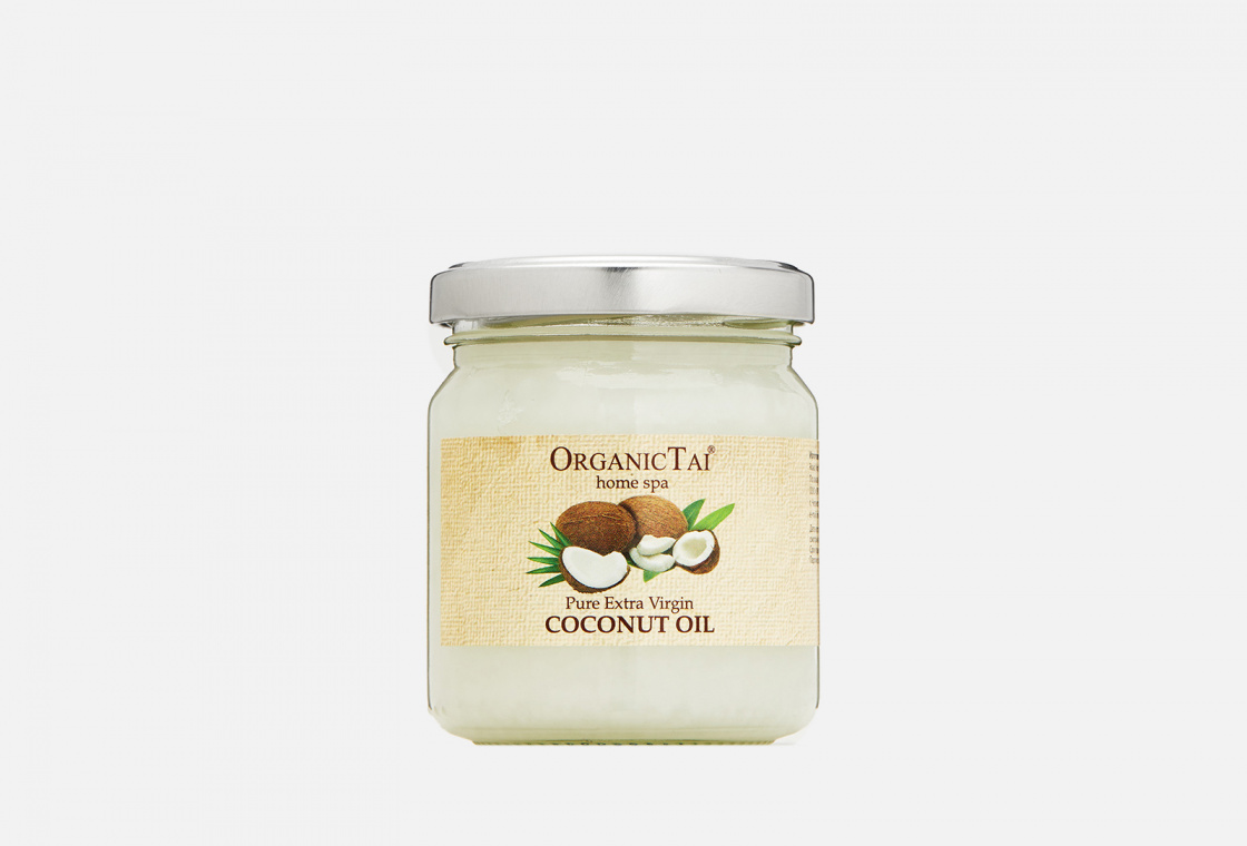 Чистое кокосовое масло холодного отжима Organic Tai COCONUT OIL