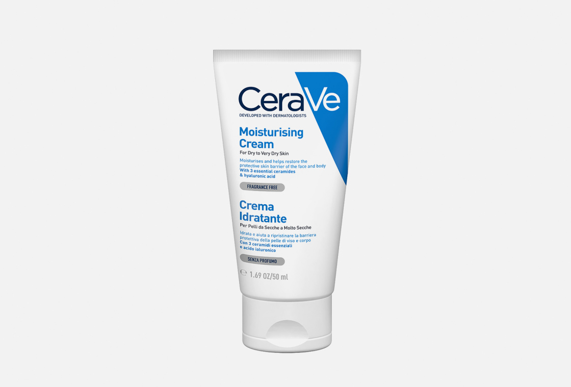 Увлажняющий крем для сухой и очень сухой кожи CeraVe Moisturizing Cream