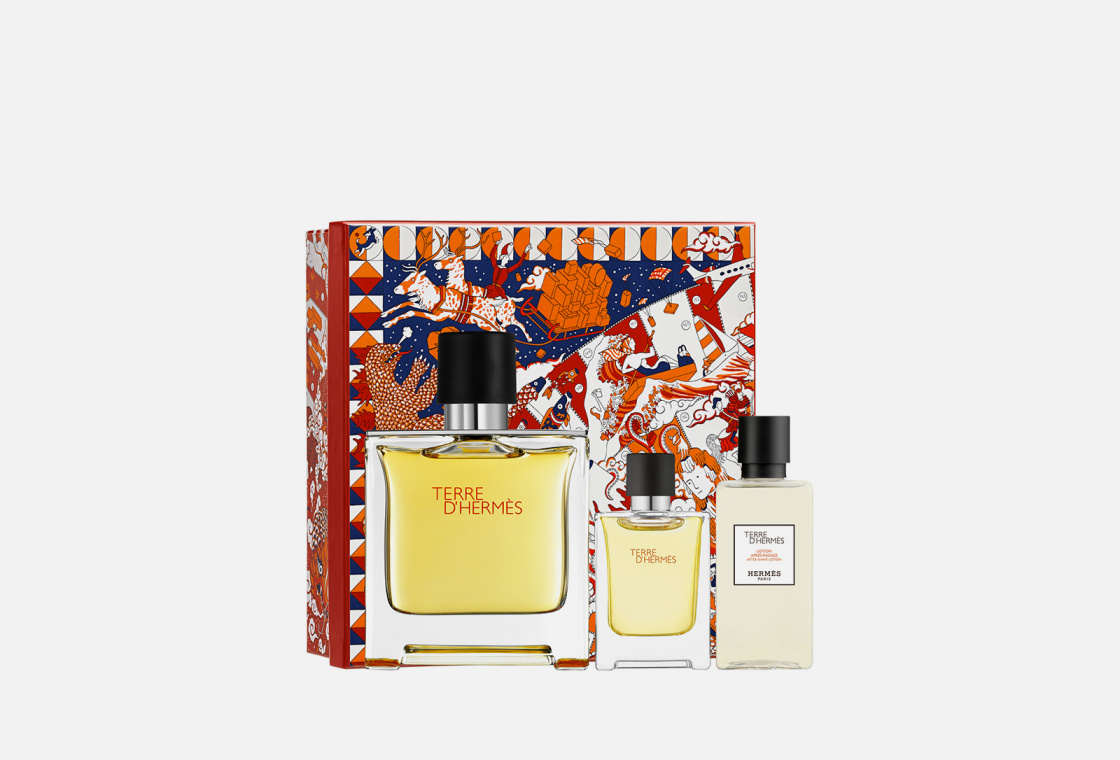 Набор HERMÈS Terre d'Hermès gift set Pure Perfume