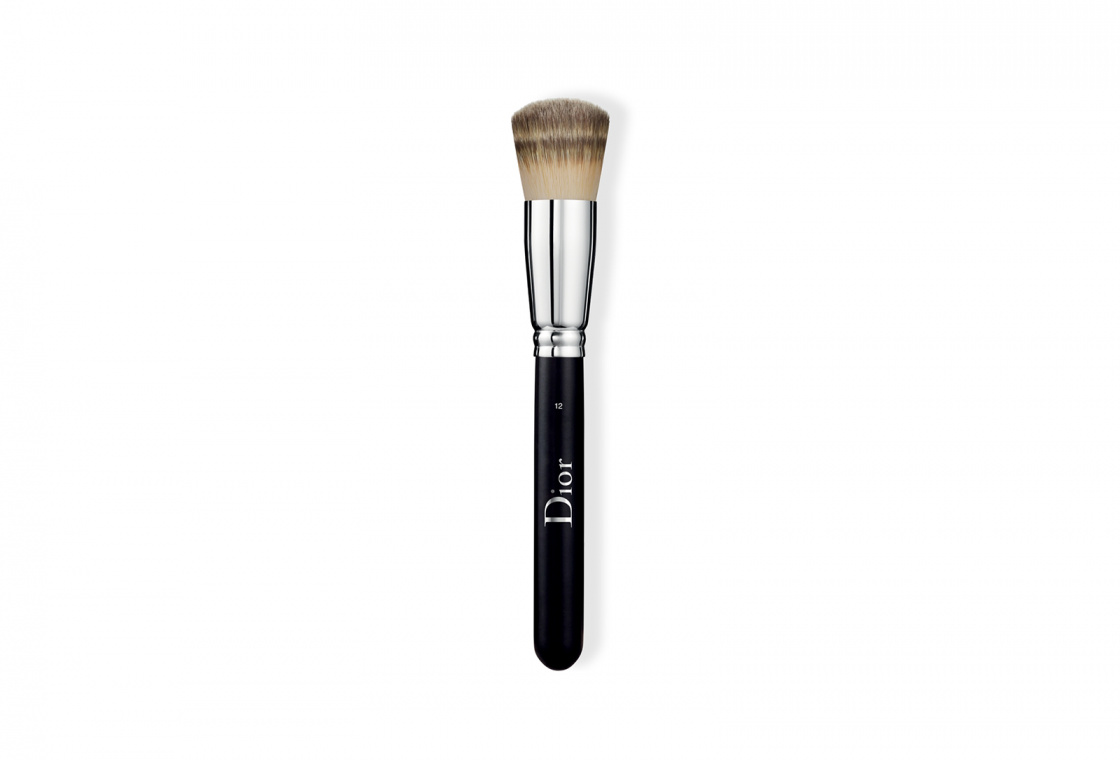 Кисть тонального крема (плотное покрытие) Dior Backstage Full Coverage Fluid Foundation Brush №12