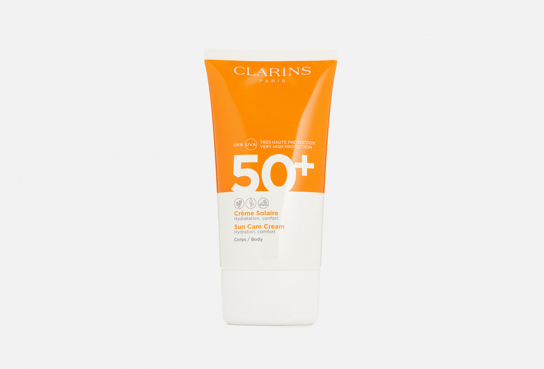 Солнцезащитный крем для тела SPF 50+  Clarins Crème Solaire Corps