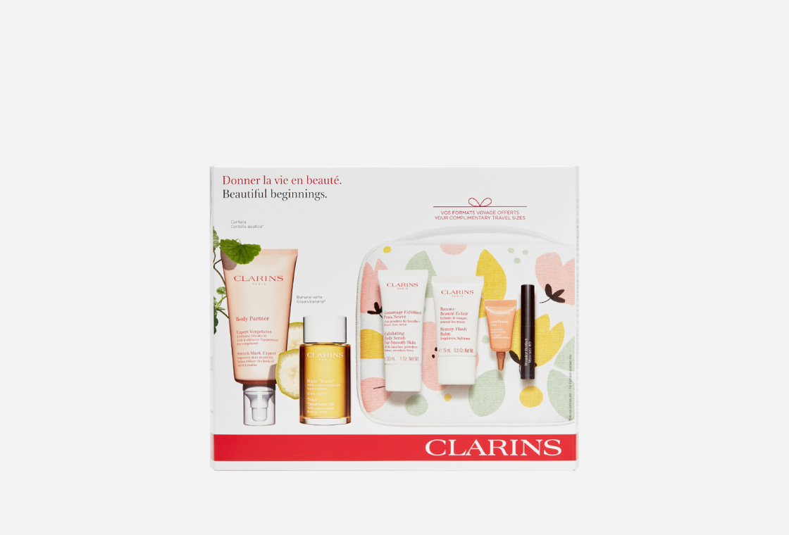 Набор средств ухода для беременных Clarins gift set